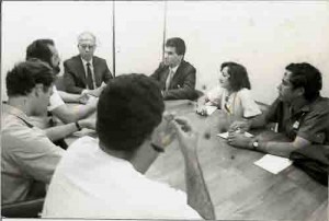 Reunião do Comando do Banorte 27/08/91 imagem fotos