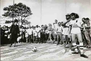Campanha salarial Passeata na Praia 09/91