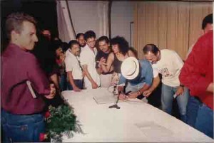 Solenidade da posse da Diretoria 91/94 – 28/11/1991