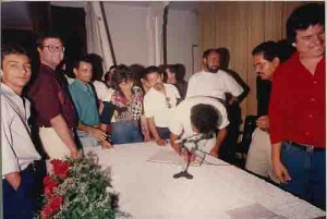 Solenidade da posse da Diretoria 91/94 – 28/11/1991