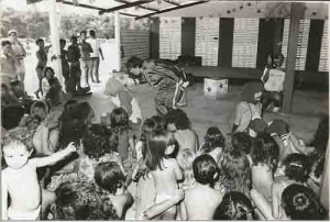 Passeata Contra o fechamento das Agências do Bandepe out. 91