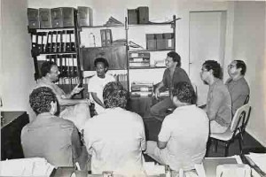 Passeata Contra o fechamento das Agências do Bandepe out. 91