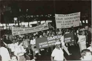 Passeata – Fora Collor – Agosto/92