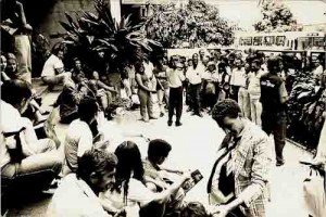 Ato público na CEF pelo Impeachment Agosto/ 92 Imagem fotos