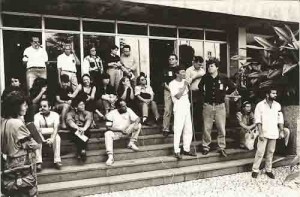 Ato público na CEF pelo Impeachment Agosto/ 92 Imagem fotos