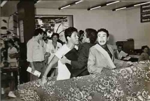 Campanha Salarial 92 – manifestação nas agências para Assembléia Geral – 10/09/1992