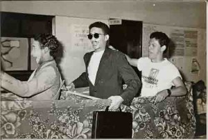 Campanha Salarial 92 – manifestação nas agências para Assembléia Geral – 10/09/1992