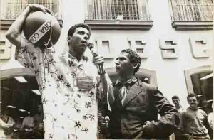 Campanha salarial 92 Manifestações nas agências para assembléia geral do dia 10.09.92