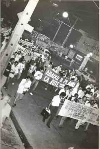 Plano Collor passeata e ato Público