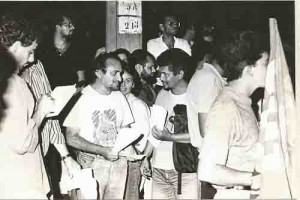 Plano Collor passeata e ato Público