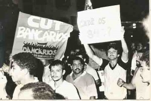 Plano Collor passeata e ato Público