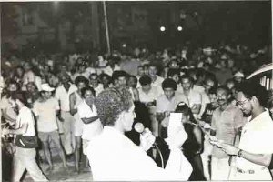 Plano Collor passeata e ato Público