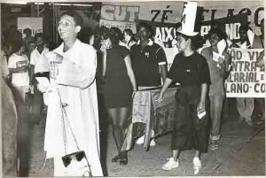 Plano Collor passeata e ato Público