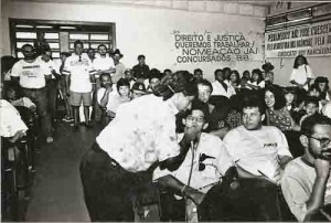 Ato do bandepe em caruaru 08/05/93 – sindicato dos bancários PE