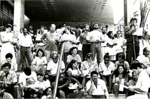 Paralisação do BB em 09/02/94 imagem fotos