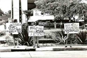 Protesto X caso Ricúpero Outubro/ 94