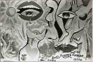 Festa de comemoração do dia Internacional da Mulher março 13/03/94 Clube de campo do Sindicato dos bancários de PE imagem fotos