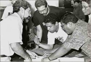 Eleição Sindical 1994 saída das urnas