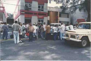 Eleição do Sindicato dos bancários em outubro/94 foto de Kássia Araújo