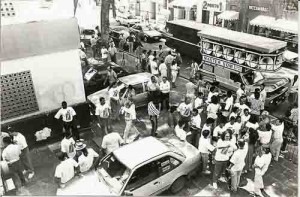 Eleição do Sindicato dos bancários em outubro/94 Imagem fotos
