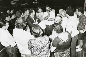 Eleição do Sindicato dos bancários em outubro/94 Imagem fotos