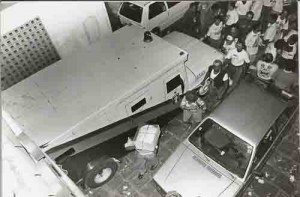 Coleta dos votos da Eleição do Sindicato dos bancários em outubro/94 Imagem fotos