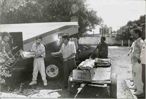 Coleta dos votos da Eleição do Sindicato dos bancários em outubro/94 Imagem fotos