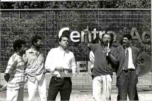 Ato contra as demissões no Banorte 95