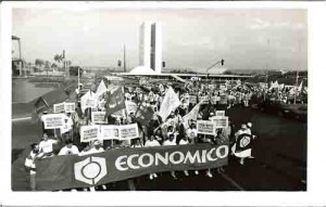 Incorporação econômico manifestação em Brasília 1995