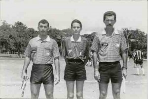 Campeonato de futebol 95 – 16/ 12 terceiro lugar trio de arbitragem