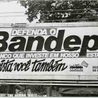 Defesa do bandepe contra a privatização 1995 Imagem fotos