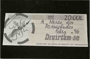 Balacuda 15/12 A noite dos Borrachudos 95 em cheque – Sindicato dos bancários Deptº Cultural