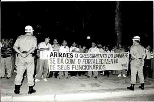 BANDEPE – manifestação em frente ao palácio do Governo foi um sucesso