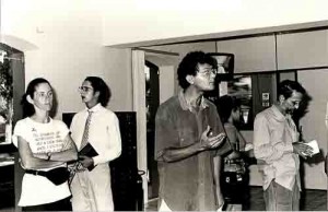 Manifestação Bandepe contra os 1.200 demissões anunciadas (de 8 a 11/01/96)