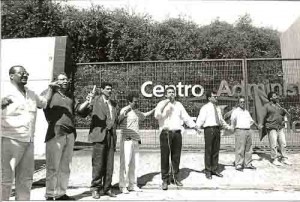 Ato com demissões no Banorte 28/maio/1996