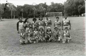 Dia Internacional da Mulher – 1996 – time de futebol