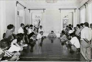 Bandepe/Palácio 10/10/97 – Reunião: Renildo Calheiros e Comissão