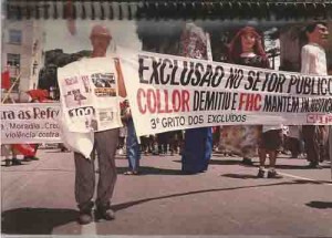 3º O Grito dos Excluídos – Queremos Justiça e Dignidade