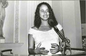 Luciana Santos posse em março de 1997 na Assembléia Legislativa. Deputada estadual – PC do B. SEC/PE foto: Ubiratan Farias
