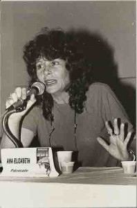 Ana Elizabeth. Prof. e Pesquisadora da UFRJ – Maio/1997(Foto: Ivaldo Bezerra)