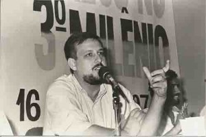 Ricardo Berzoini pres. CNB-CUT Prestação de Contas SEEC-PE 1997 Seminário dos Bancários maio/97 imagem fotos