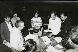 Apuração dos votos Eleição Sindical 1997 2º escrutínio