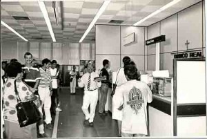 Manifestação Banco Real março/98 imagem fotos