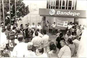 Bandepão – Greve – 1º dia 2ª feira, 23/03/98 imagem fotos