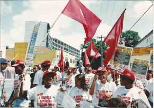 4º grito dos Excluídos – aqui é o meu país. 07/09/98 – recife/PE imagem fotos – Ivaldo Bezerra