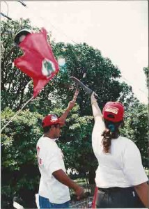 4º grito dos Excluídos – aqui é o meu país. 07/09/98 – recife/PE imagem fotos – Ivaldo Bezerra