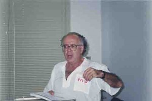 Vito Giannotti,Jornalista e escritor(Núcleo Piratinga de Comunicação). Curso Comunicação Sindical promovido pelo SINUSEP, Olinda/PE – 18 à 20/ set/1998