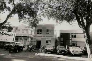 Fachada da sede do sindicato em recuperação maio /98