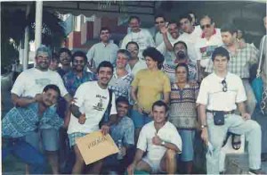 Encontro regional dos Bancários FETEC-NE Fortaleza/ julho – 1998 foto: s/ identificação