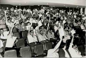 Prestação de Contas 1998 Seminário Ciência e Tecnologia Auditório Sindicato 06/06/98  imagem fotos